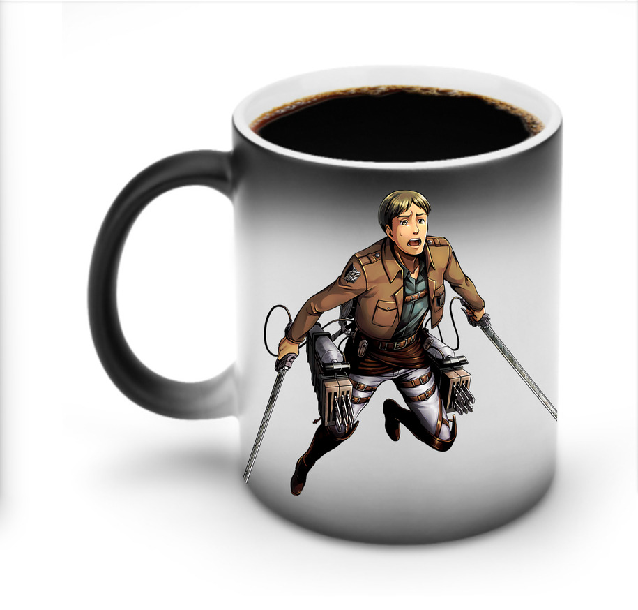 （画像用） 進撃の巨人 Attack on Titan 温度変色マグカップ