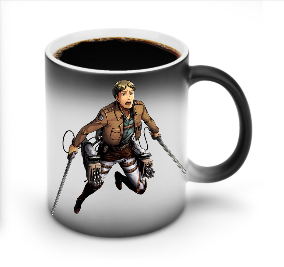 （画像用） 進撃の巨人 Attack on Titan 温度変色マグカップ