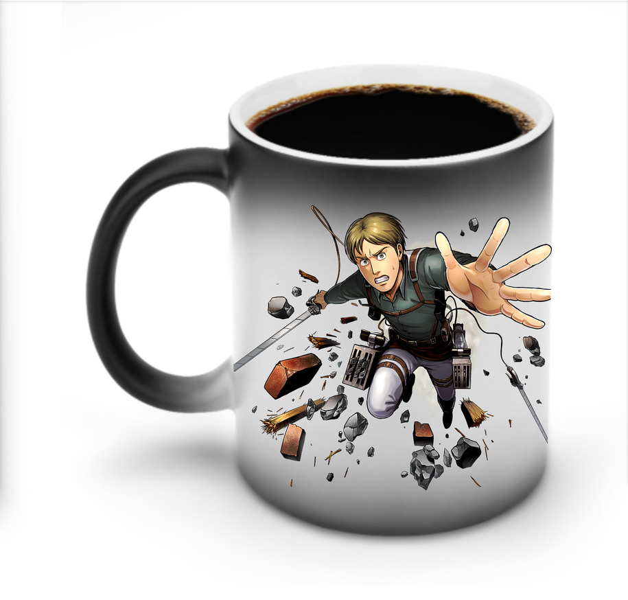 （画像用） 進撃の巨人 Attack on Titan 温度変色マグカップ