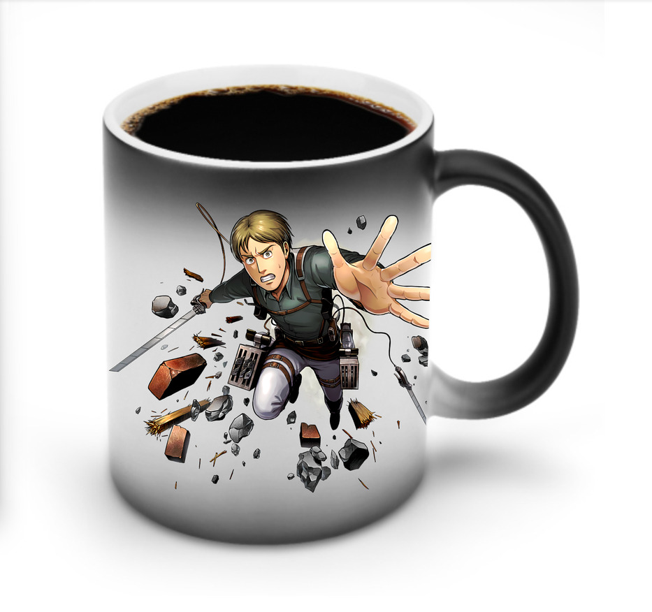 （画像用） 進撃の巨人 Attack on Titan 温度変色マグカップ