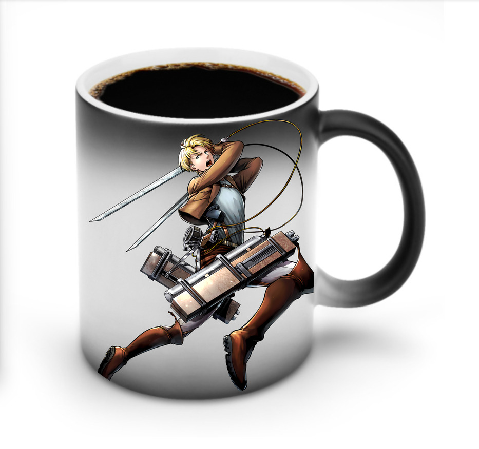 （画像用） 進撃の巨人 Attack on Titan 温度変色マグカップ