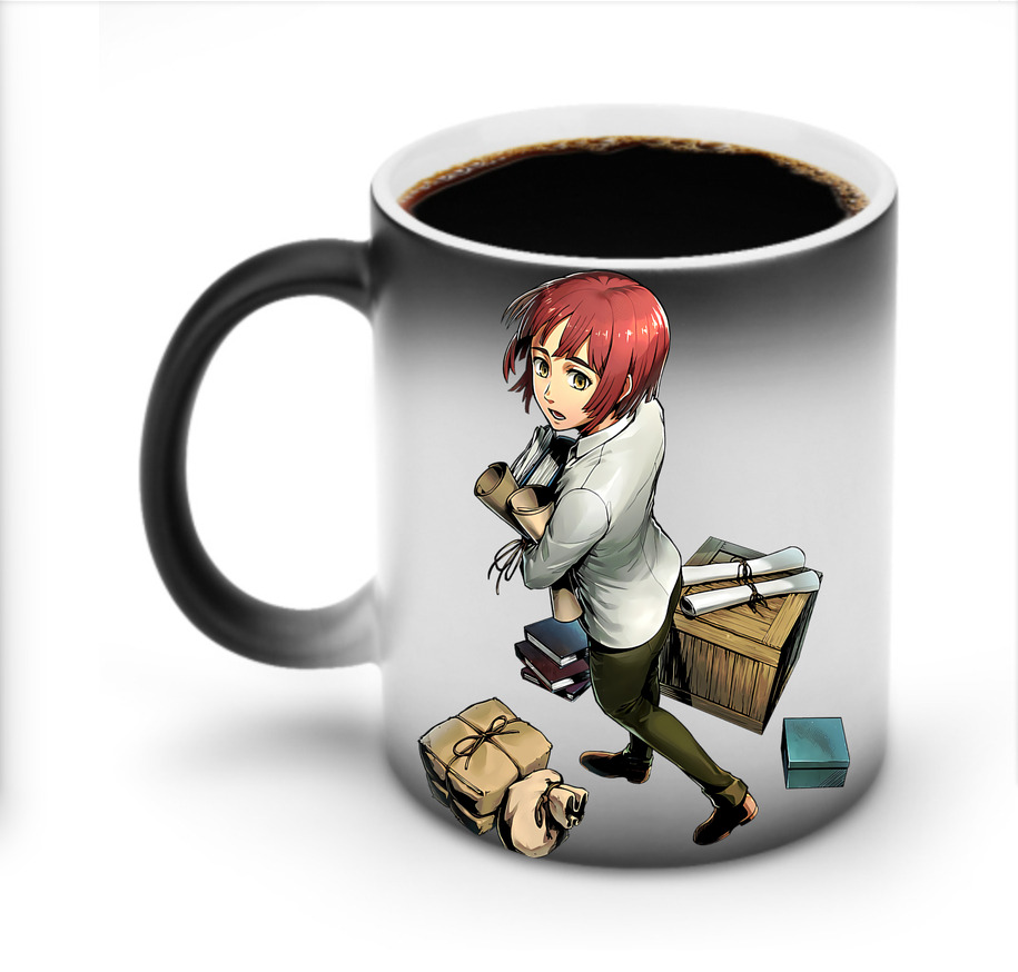 （画像用） 進撃の巨人 Attack on Titan 温度変色マグカップ