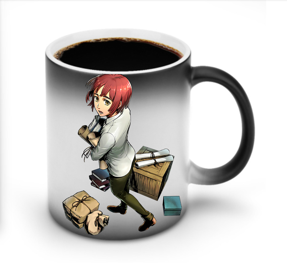 （画像用） 進撃の巨人 Attack on Titan 温度変色マグカップ
