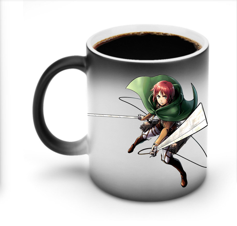 （画像用） 進撃の巨人 Attack on Titan 温度変色マグカップ