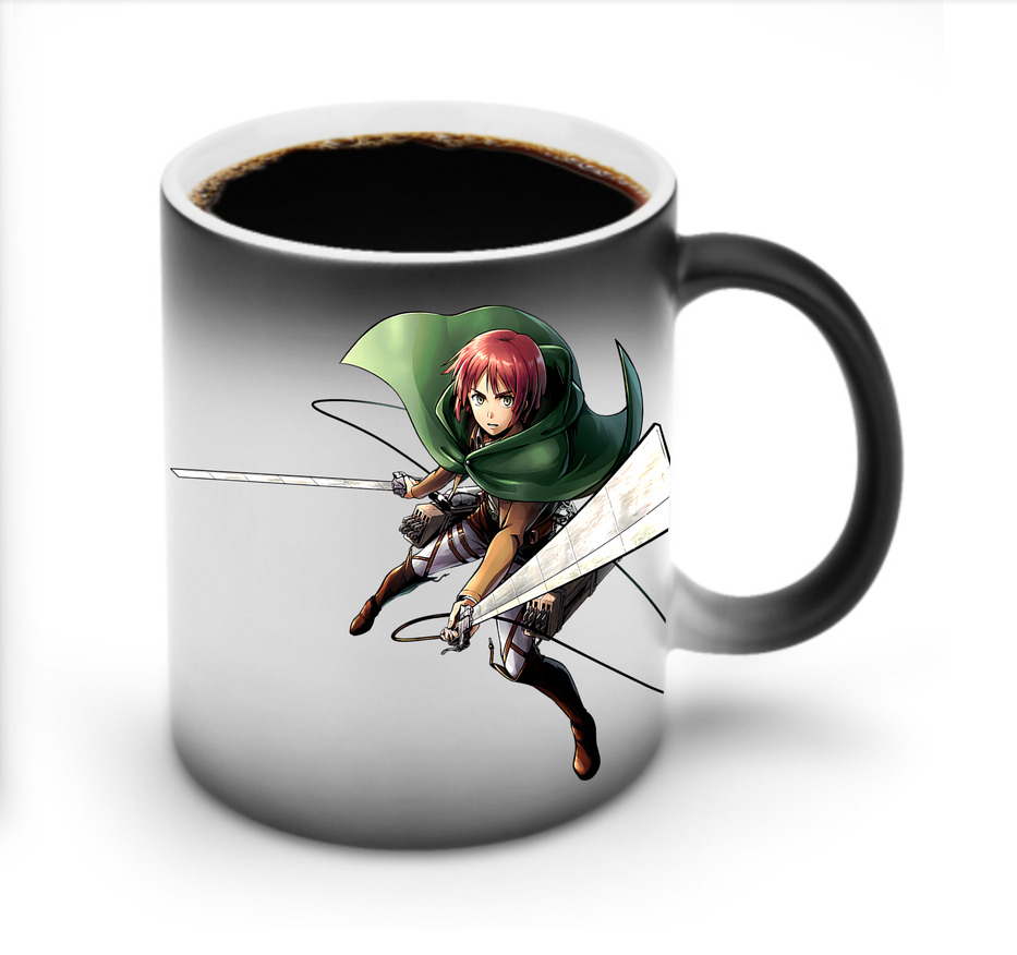 （画像用） 進撃の巨人 Attack on Titan 温度変色マグカップ