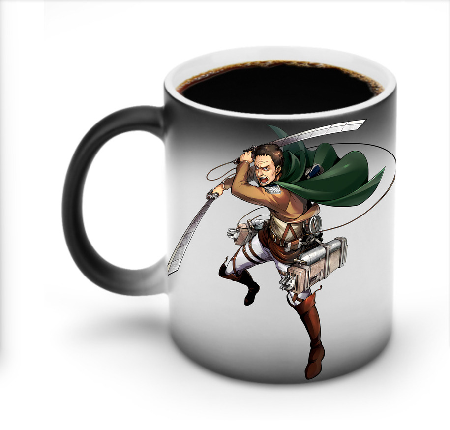（画像用） 進撃の巨人 Attack on Titan 温度変色マグカップ