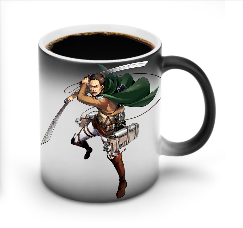 （画像用） 進撃の巨人 Attack on Titan 温度変色マグカップ