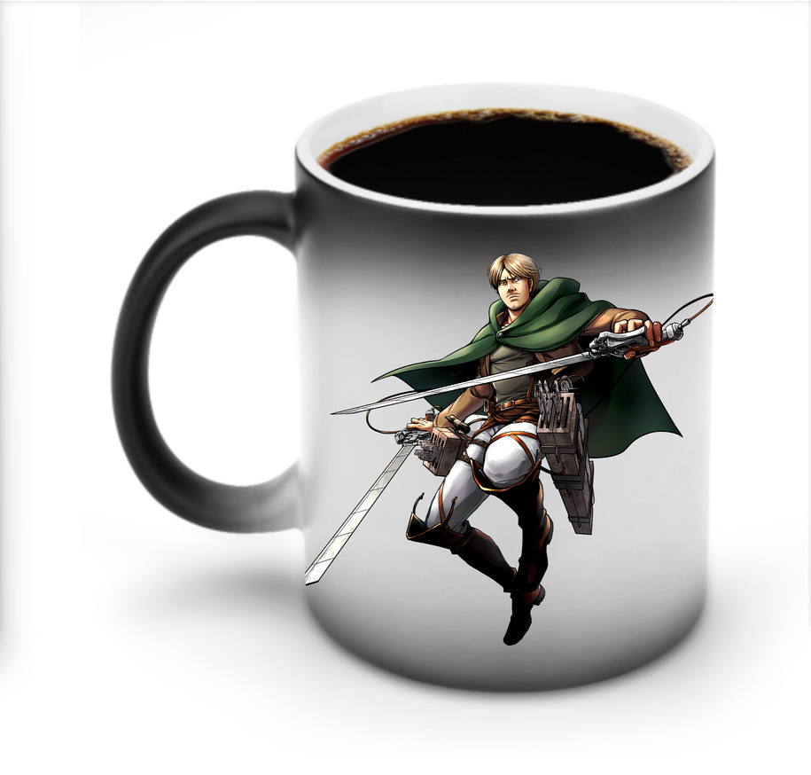 （画像用） 進撃の巨人 Attack on Titan 温度変色マグカップ