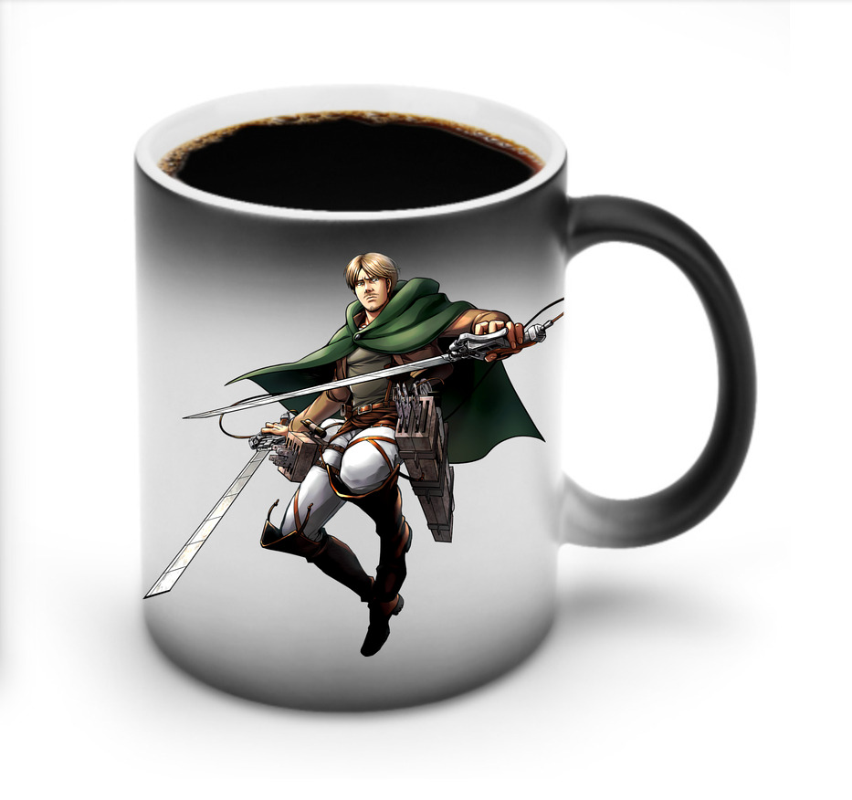 （画像用） 進撃の巨人 Attack on Titan 温度変色マグカップ