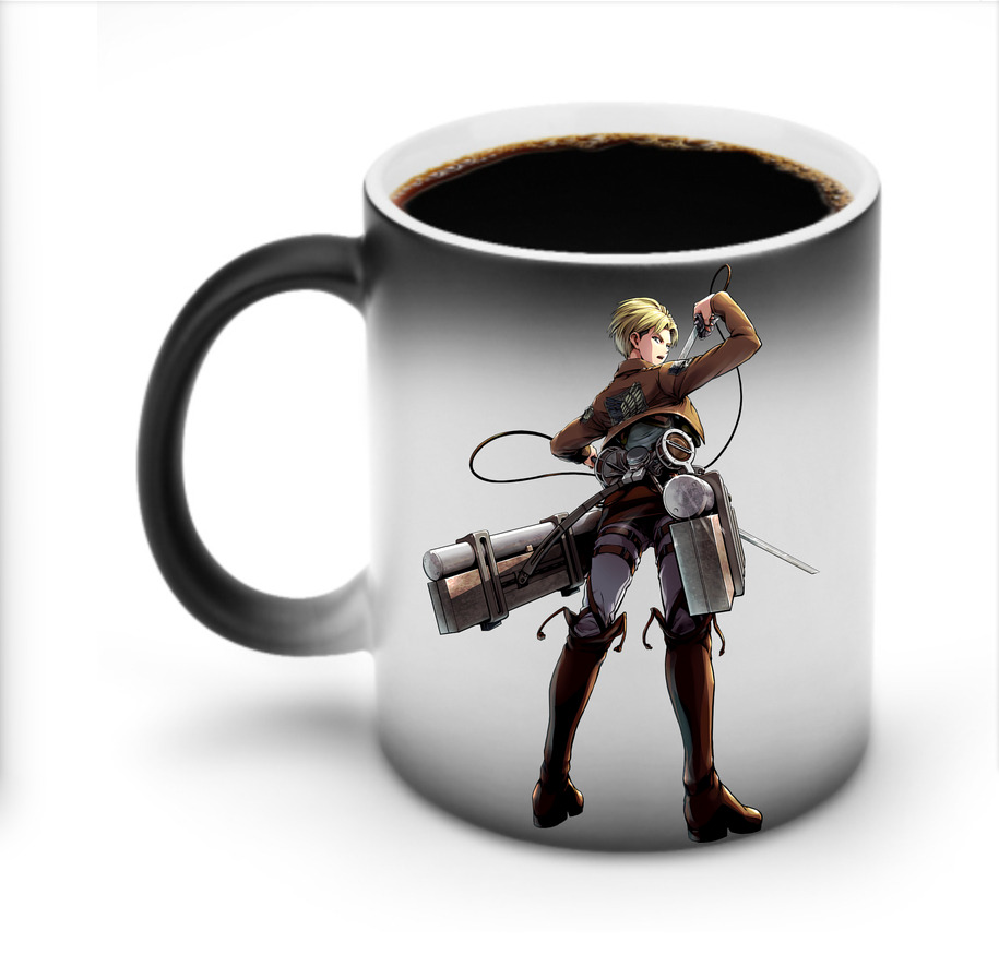（画像用） 進撃の巨人 Attack on Titan 温度変色マグカップ
