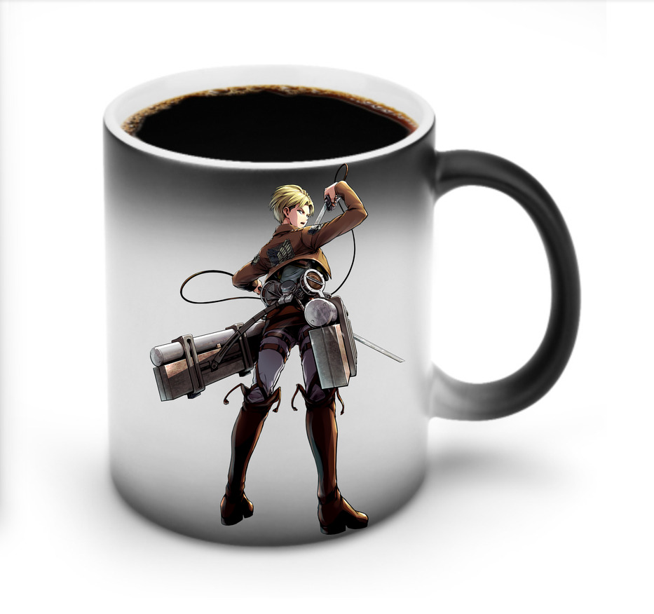 （画像用） 進撃の巨人 Attack on Titan 温度変色マグカップ