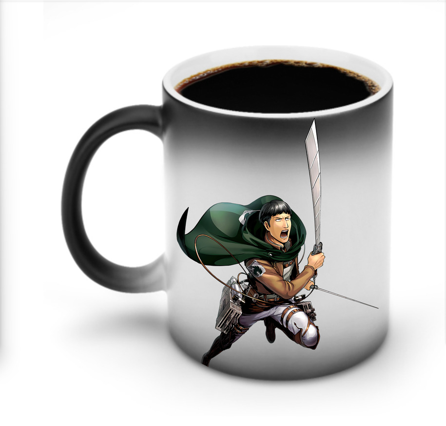 （画像用） 進撃の巨人 Attack on Titan 温度変色マグカップ
