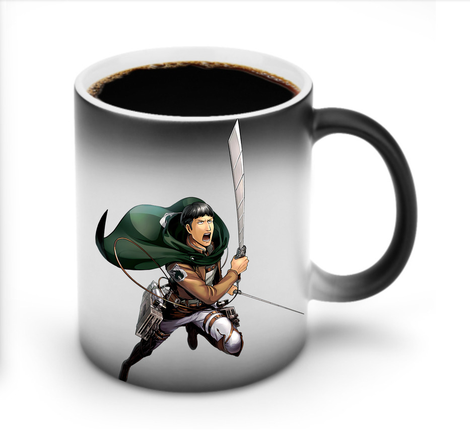（画像用） 進撃の巨人 Attack on Titan 温度変色マグカップ