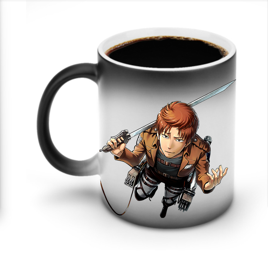 （画像用） 進撃の巨人 Attack on Titan 温度変色マグカップ