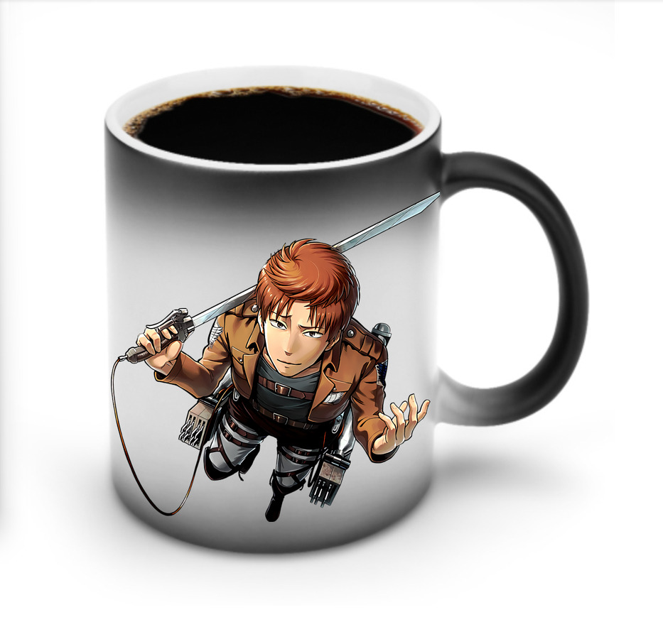 （画像用） 進撃の巨人 Attack on Titan 温度変色マグカップ