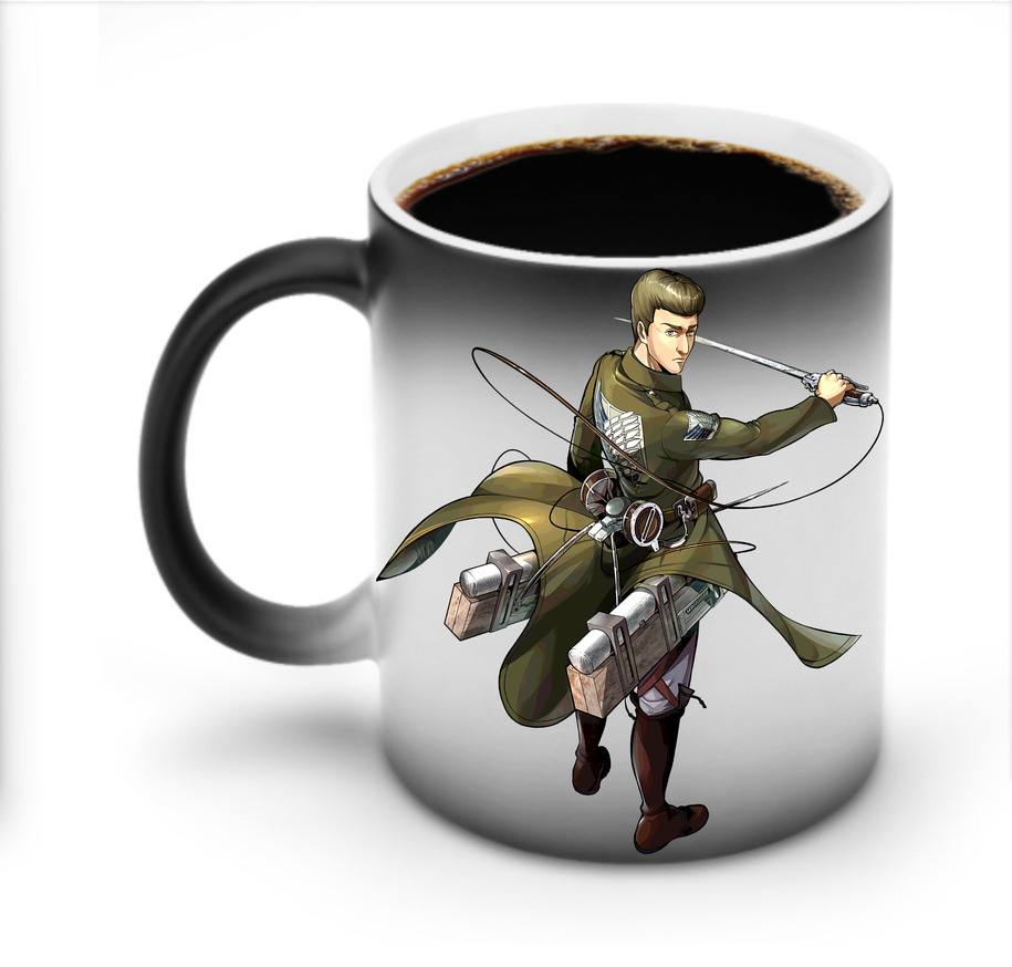（画像用） 進撃の巨人 Attack on Titan 温度変色マグカップ