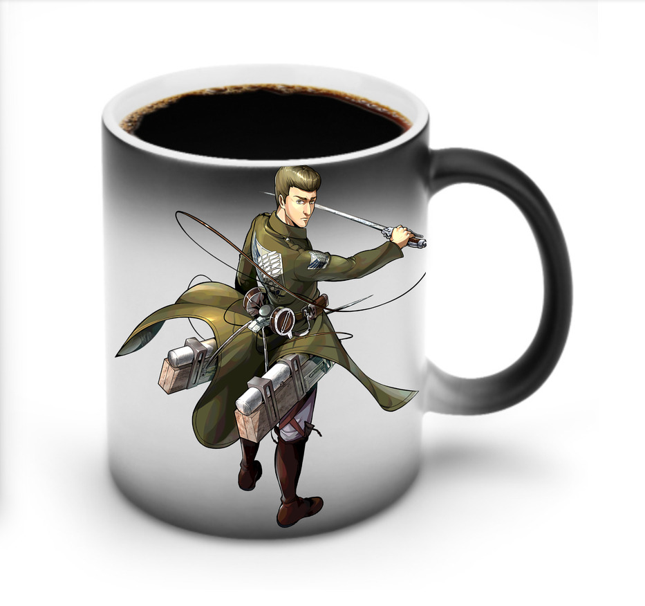 （画像用） 進撃の巨人 Attack on Titan 温度変色マグカップ