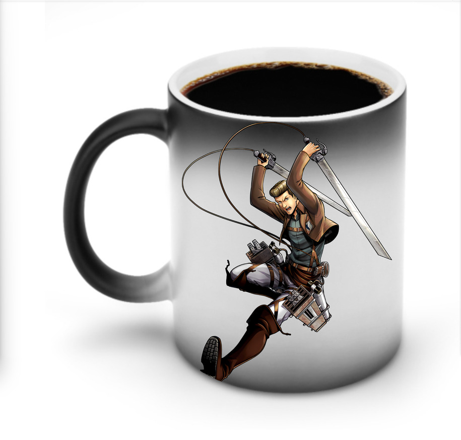 （画像用） 進撃の巨人 Attack on Titan 温度変色マグカップ