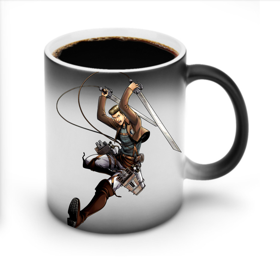 （画像用） 進撃の巨人 Attack on Titan 温度変色マグカップ