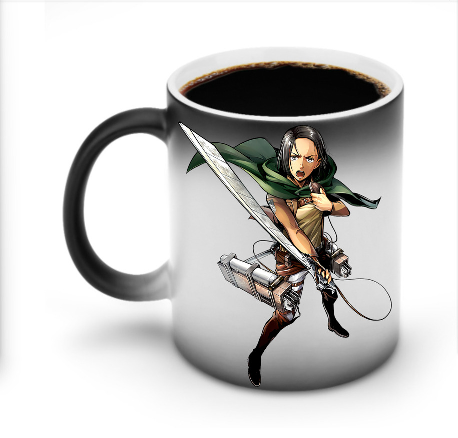 （画像用） 進撃の巨人 Attack on Titan 温度変色マグカップ