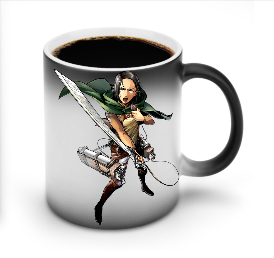 （画像用） 進撃の巨人 Attack on Titan 温度変色マグカップ