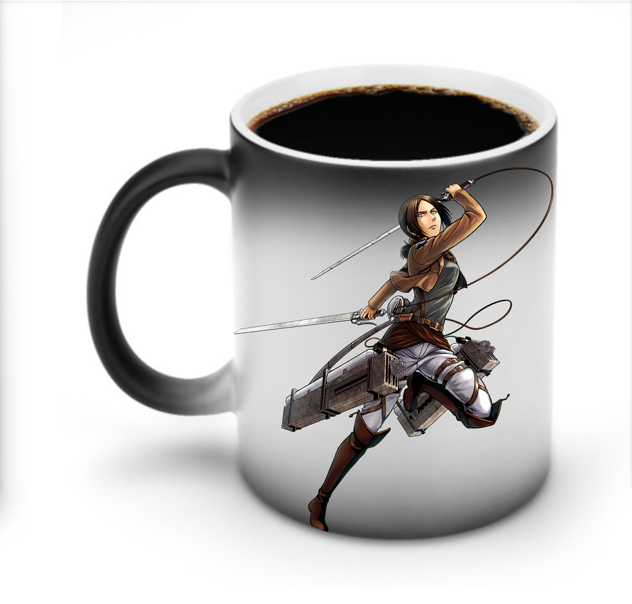 （画像用） 進撃の巨人 Attack on Titan 温度変色マグカップ