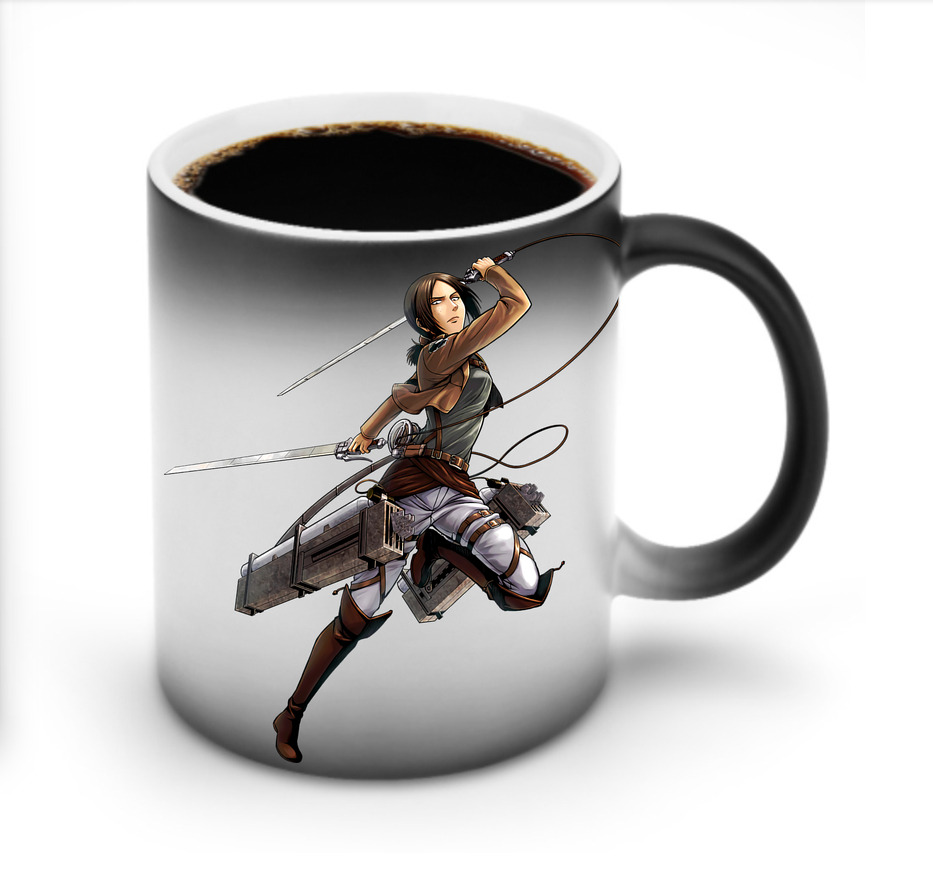（画像用） 進撃の巨人 Attack on Titan 温度変色マグカップ
