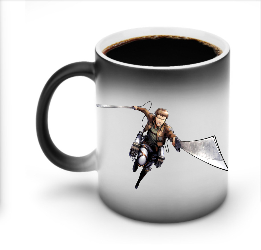 （画像用） 進撃の巨人 Attack on Titan 温度変色マグカップ