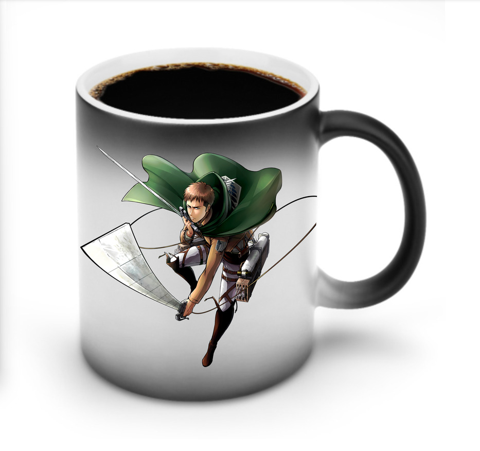（画像用） 進撃の巨人 Attack on Titan 温度変色マグカップ