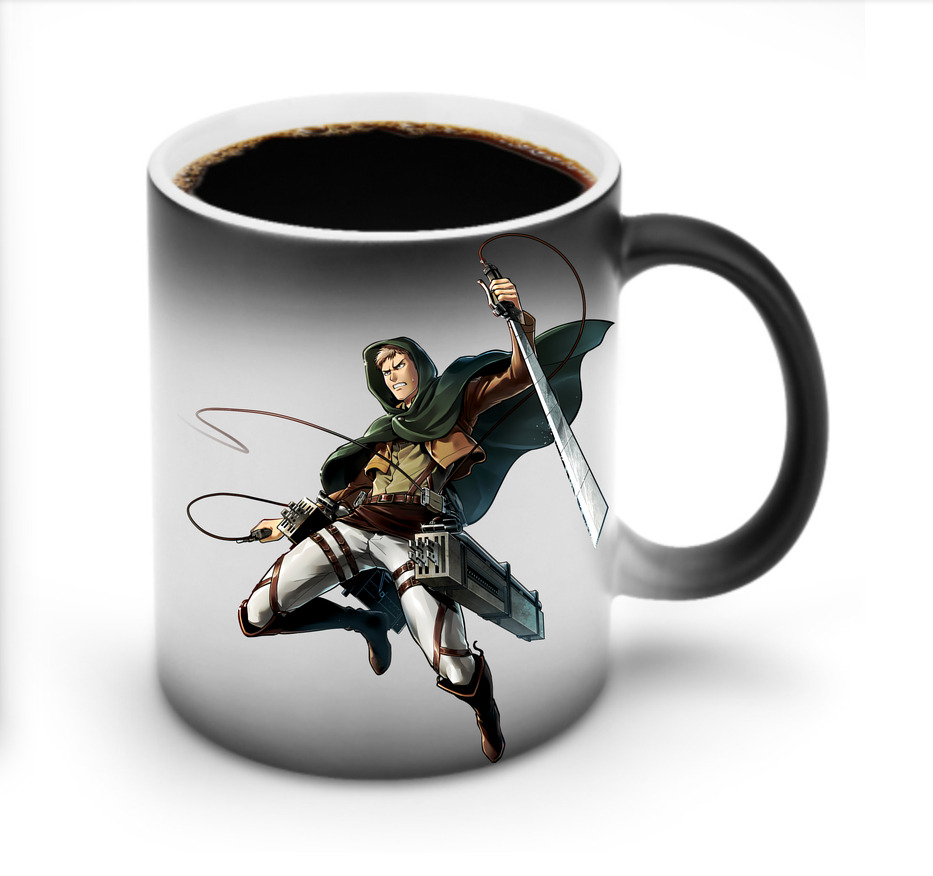 （画像用） 進撃の巨人 Attack on Titan 温度変色マグカップ