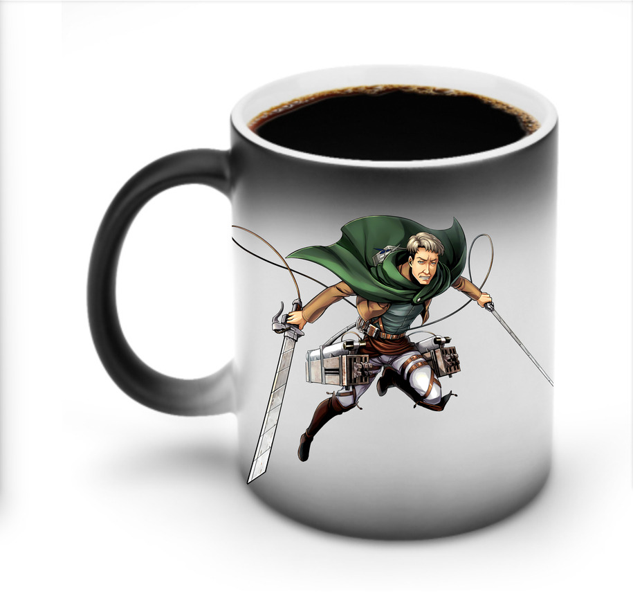 （画像用） 進撃の巨人 Attack on Titan 温度変色マグカップ
