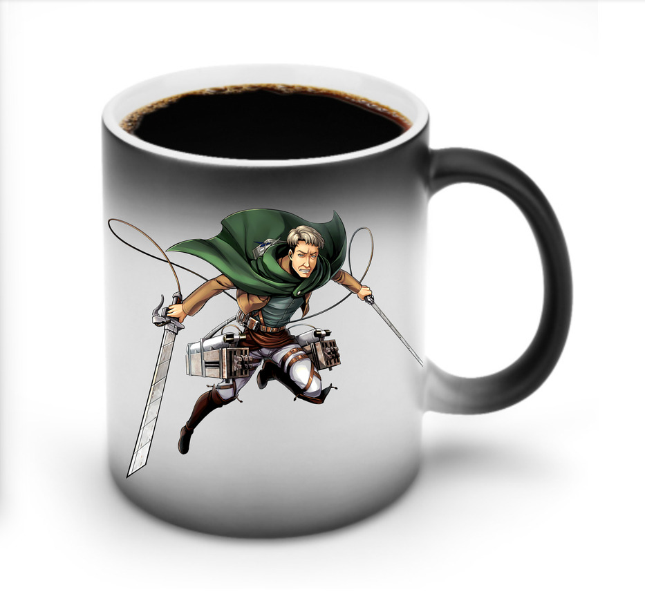 （画像用） 進撃の巨人 Attack on Titan 温度変色マグカップ