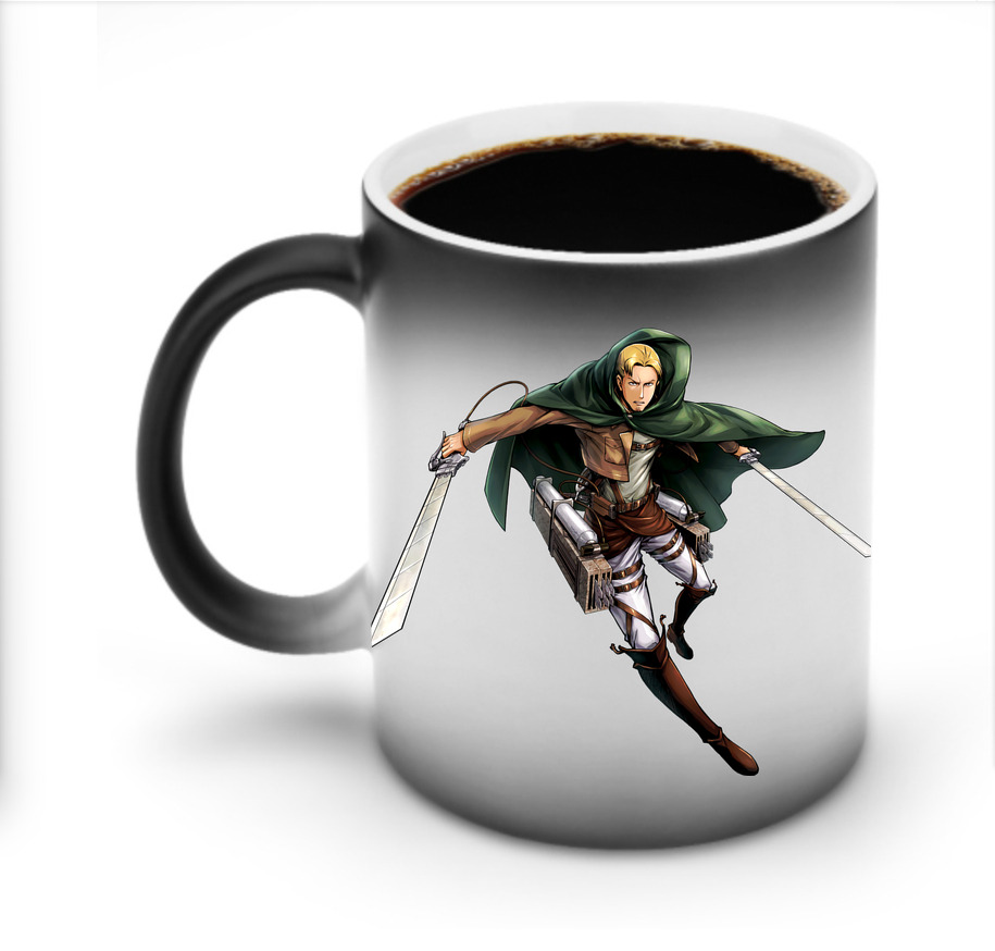 （画像用） 進撃の巨人 Attack on Titan 温度変色マグカップ