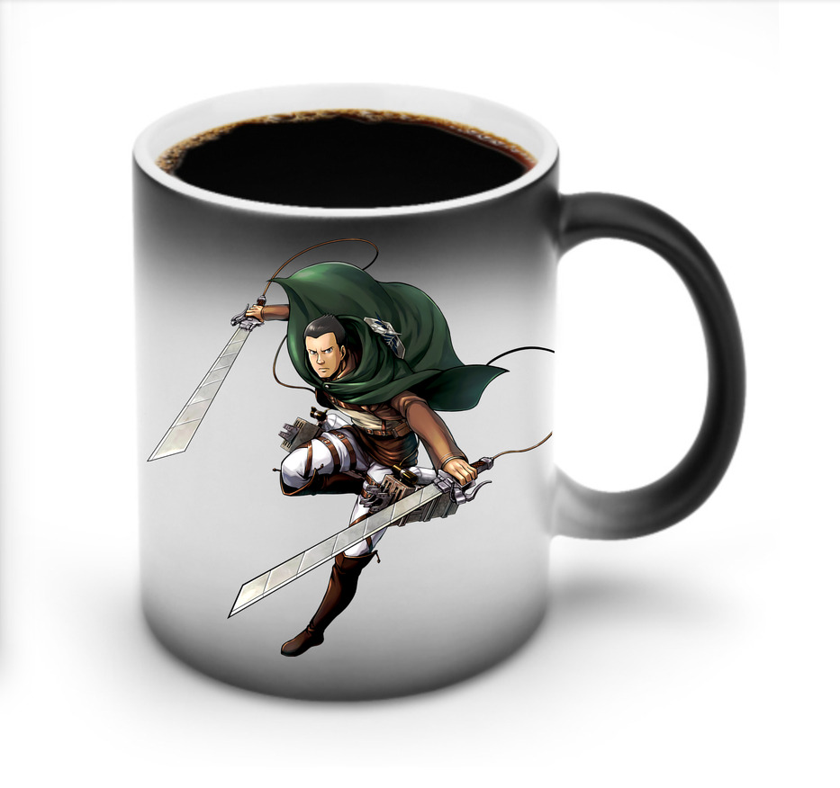 （画像用） 進撃の巨人 Attack on Titan 温度変色マグカップ