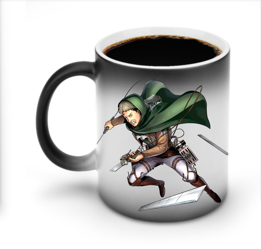（画像用） 進撃の巨人 Attack on Titan 温度変色マグカップ