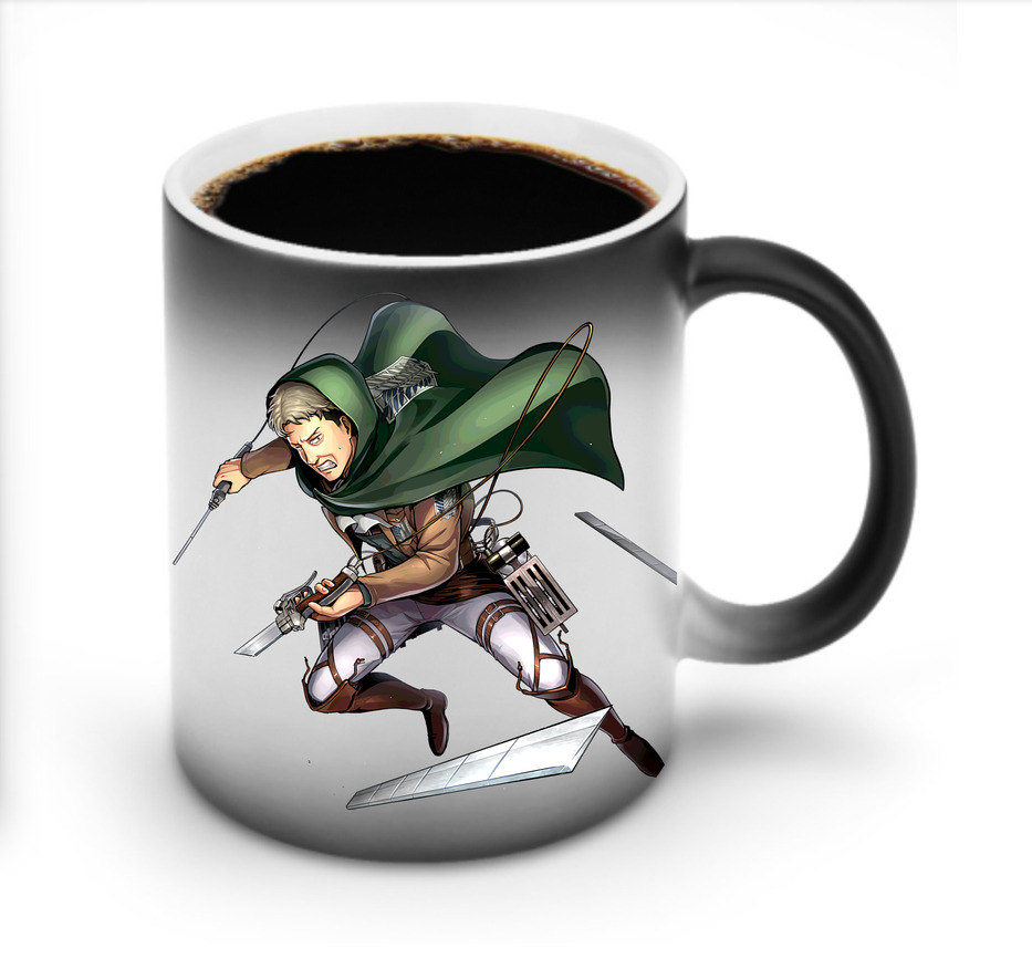 （画像用） 進撃の巨人 Attack on Titan 温度変色マグカップ
