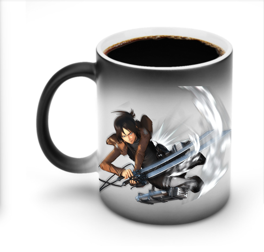 （画像用） 進撃の巨人 Attack on Titan 温度変色マグカップ