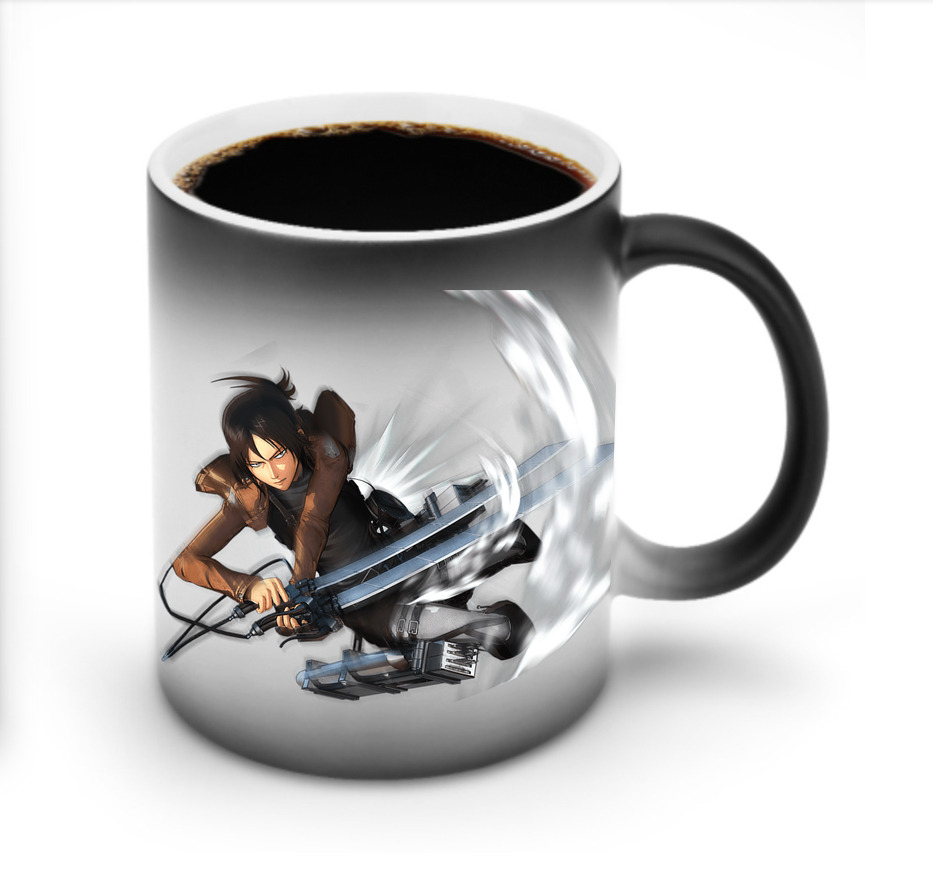 （画像用） 進撃の巨人 Attack on Titan 温度変色マグカップ