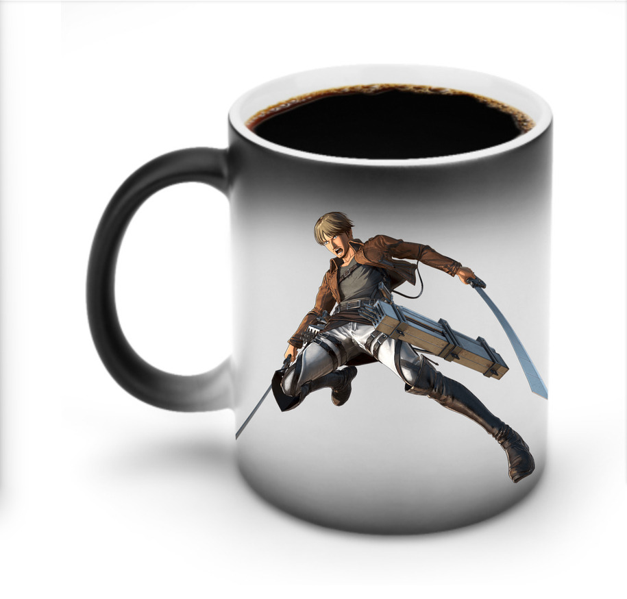 （画像用） 進撃の巨人 Attack on Titan 温度変色マグカップ