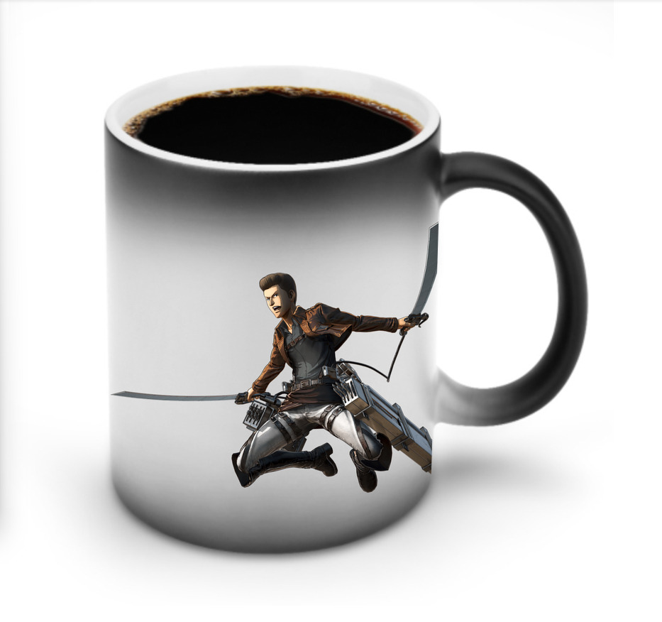 （画像用） 進撃の巨人 Attack on Titan 温度変色マグカップ