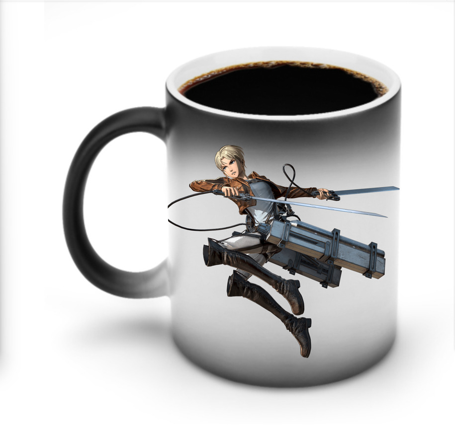 （画像用） 進撃の巨人 Attack on Titan 温度変色マグカップ
