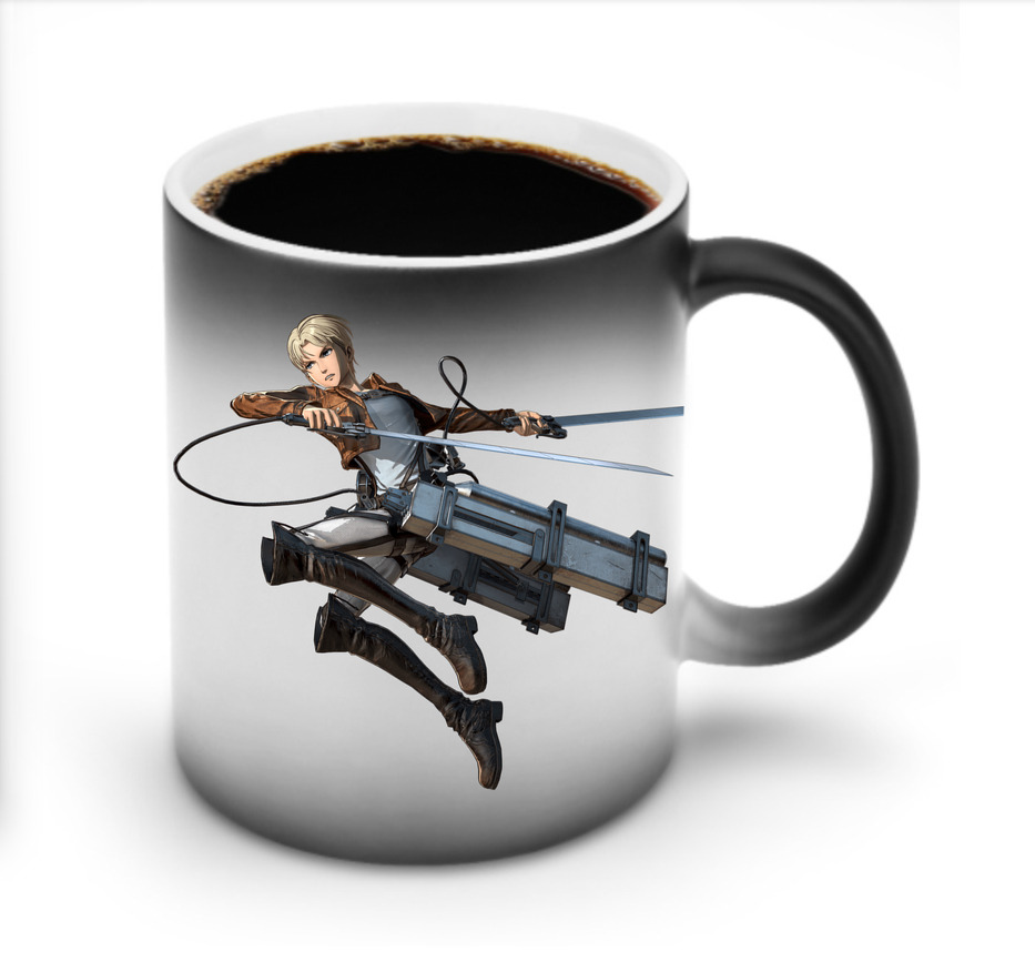 （画像用） 進撃の巨人 Attack on Titan 温度変色マグカップ