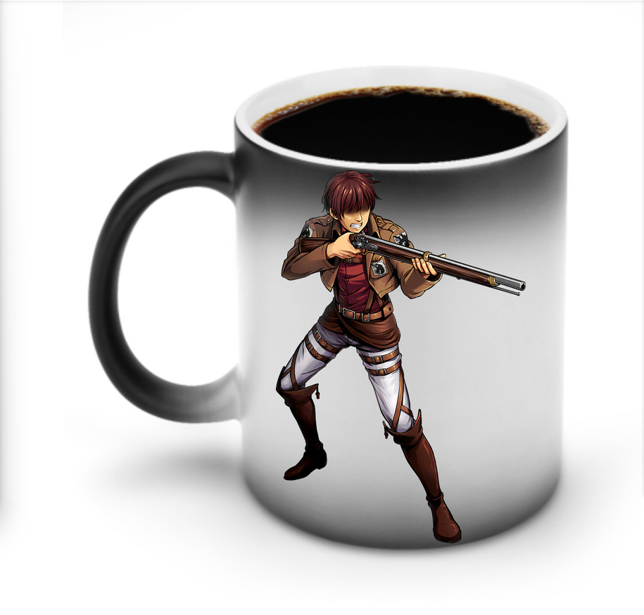 （画像用） 進撃の巨人 Attack on Titan 温度変色マグカップ