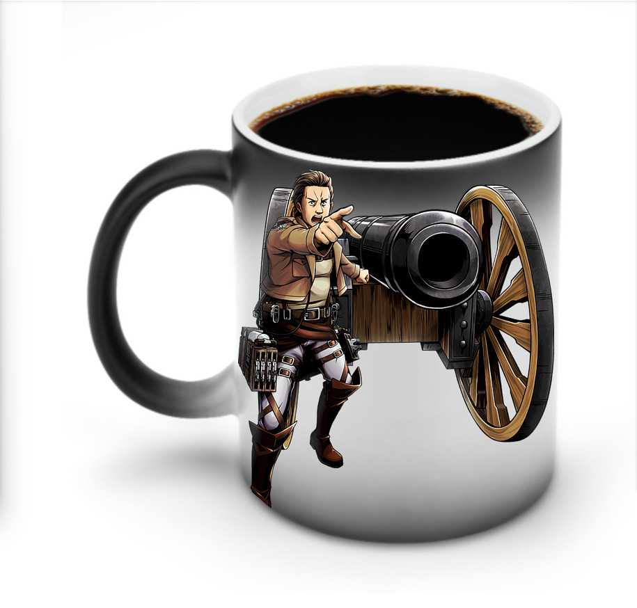 （画像用） 進撃の巨人 Attack on Titan 温度変色マグカップ