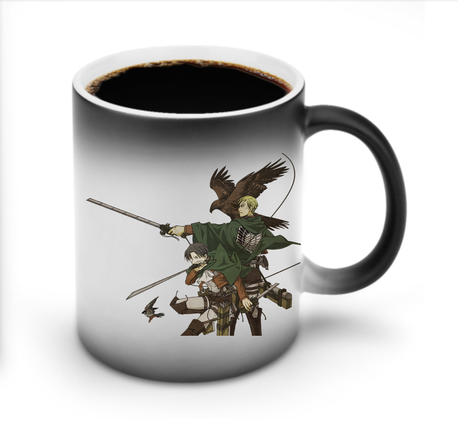 （画像用） 進撃の巨人 Attack on Titan 温度変色マグカップ