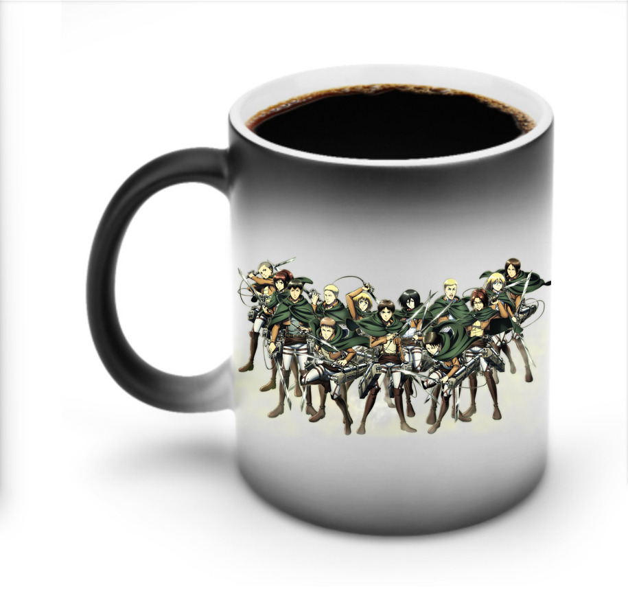 （画像用） 進撃の巨人 Attack on Titan 温度変色マグカップ