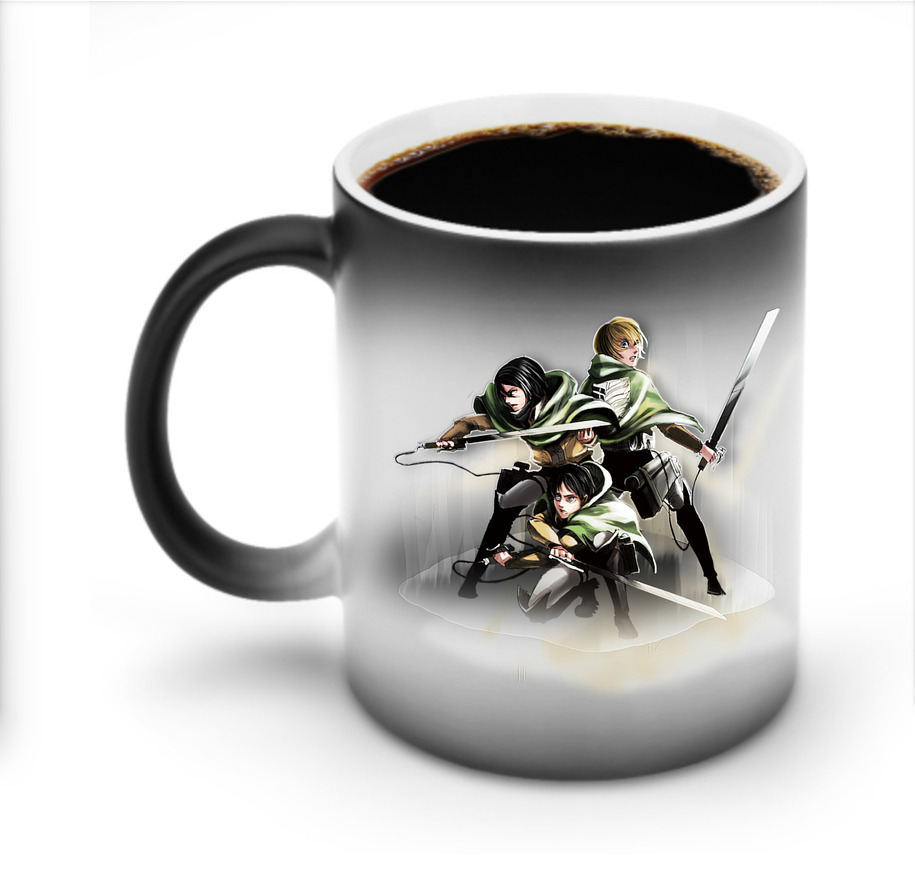 （画像用） 進撃の巨人 Attack on Titan 温度変色マグカップ