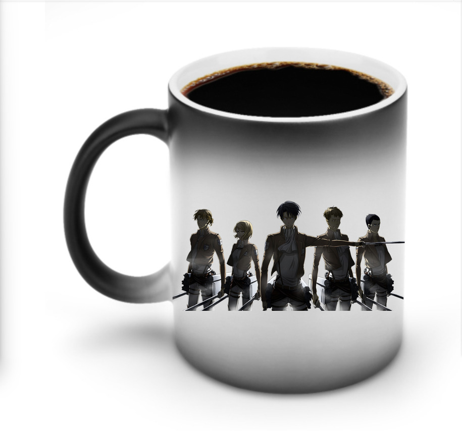 （画像用） 進撃の巨人 Attack on Titan 温度変色マグカップ