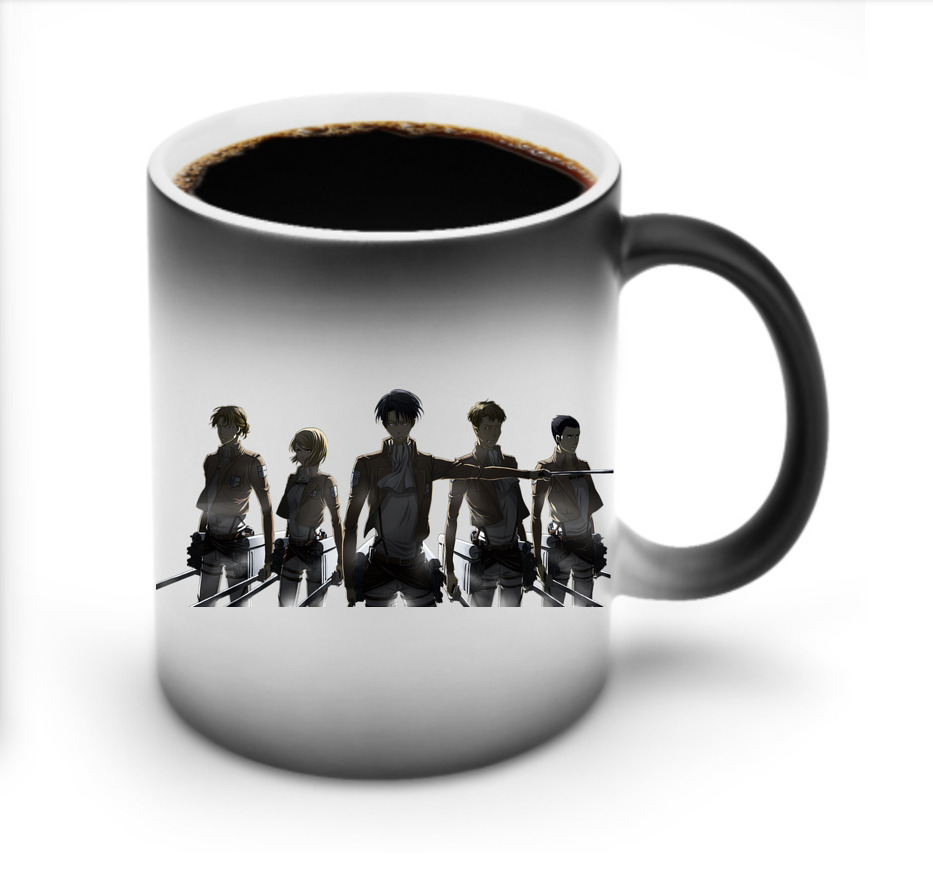 （画像用） 進撃の巨人 Attack on Titan 温度変色マグカップ