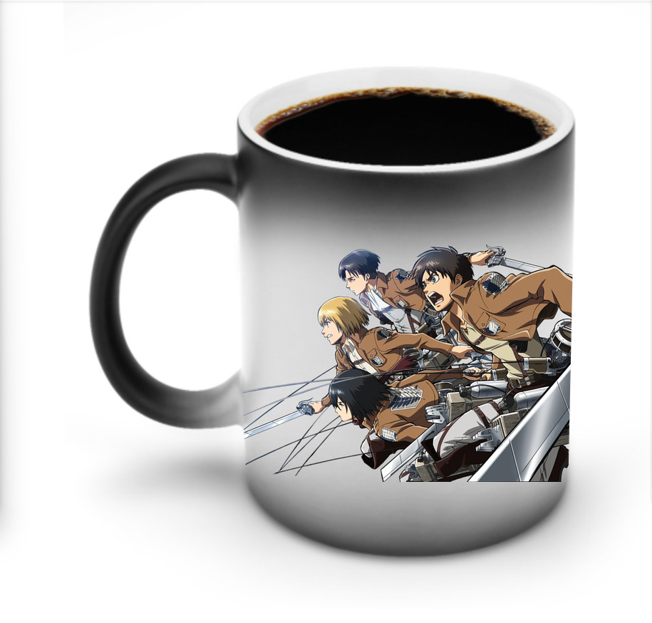 （画像用） 進撃の巨人 Attack on Titan 温度変色マグカップ